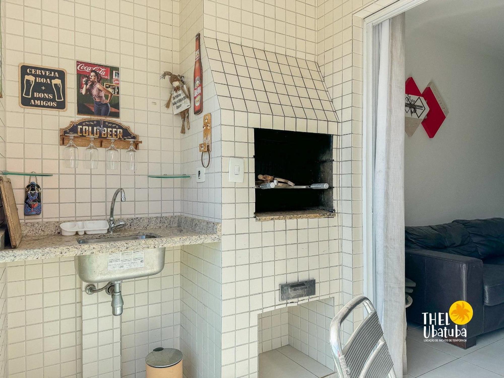 Thel - Apto 32/b, Monte Carlo - Grande Apartamento Ubatuba